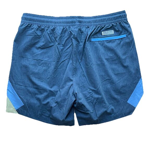 Fair Harbor The Bayberry 7 in Swim Shorts w Built in Liner Stretch Swim Trunk 2X - Picture 3 of 9